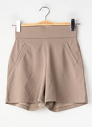 Short marron JACQUELINE DE YONG femme