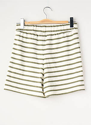 Short taille haute taille haute vert PIECES femme