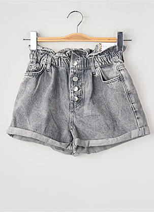 Short finition revers gris ONLY femme