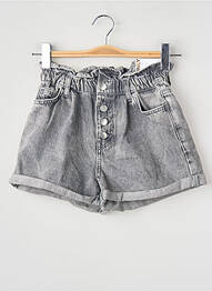 Short finition revers gris ONLY femme