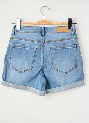 Short coupe droite bleu VILA femme