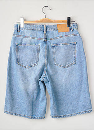 Bermuda coupe droite bleu ONLY femme