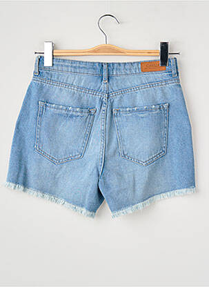 Short coupe droite bleu ONLY femme
