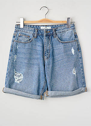 Short bleu JACQUELINE DE YONG femme