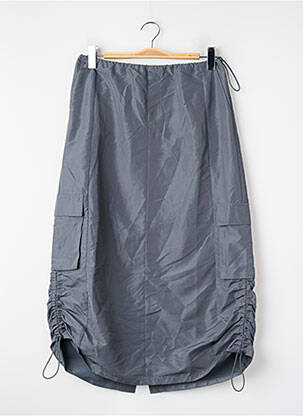 Jupe mi-longue gris ONLY femme