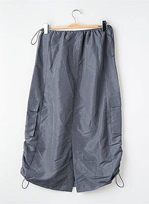 Jupe mi-longue gris ONLY femme