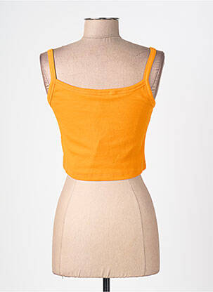 Débardeur sans manche sans manche orange ONLY femme