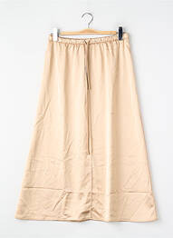 Jupe mi-longue or MANGO femme