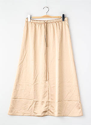 Jupe mi-longue or MANGO femme