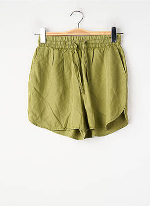 Short taille haute taille haute vert VILA femme