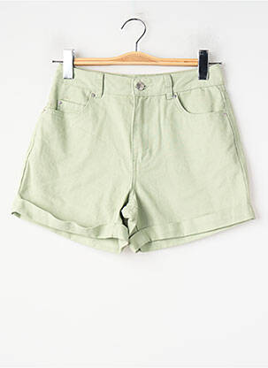 Short finition revers taille haute vert VERO MODA femme
