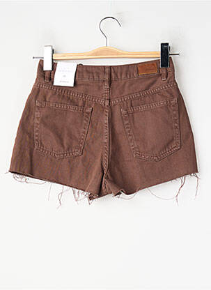 Short marron SUBDUED femme