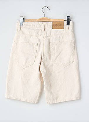 Short taille normale taille normale beige ONLY&SONS homme