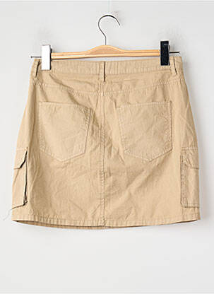 Jupe courte beige ONLY femme