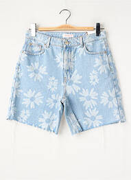 Short bleu ONLY femme