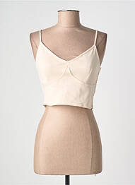 Top beige NOISY MAY femme