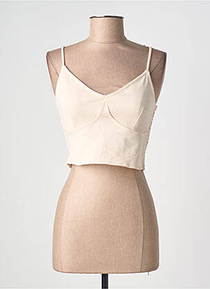 Top beige NOISY MAY femme