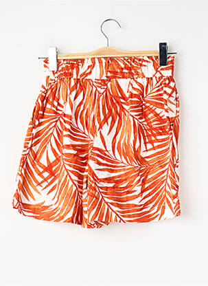 Short orange ONLY femme