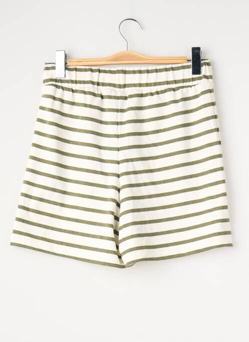 Short taille haute taille haute vert PIECES femme