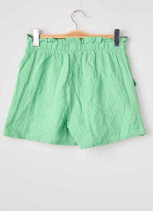 Short coupe droite vert JACQUELINE DE YONG femme