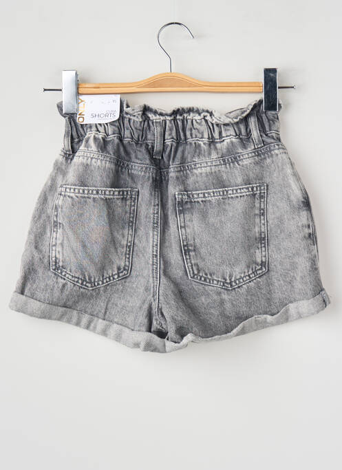 Short finition revers gris ONLY femme