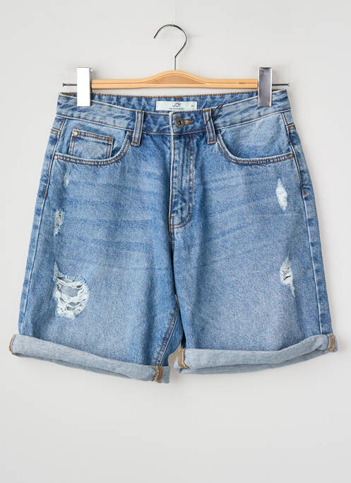 Short bleu JACQUELINE DE YONG femme