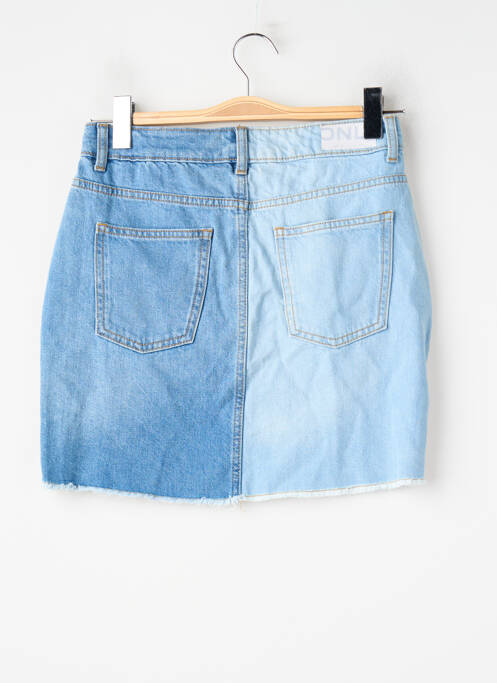 Jupe courte bleu ONLY femme