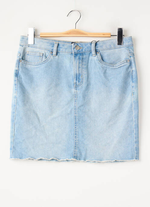 Jupe courte taille normale bleu VERO MODA femme