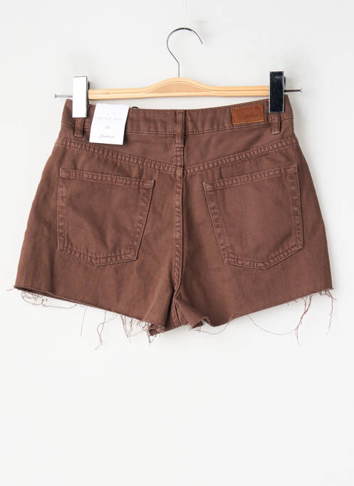 Short marron SUBDUED femme