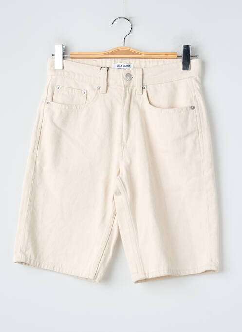 Short taille normale taille normale beige ONLY&SONS homme