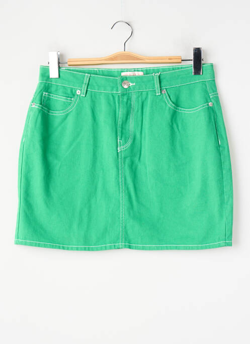 Jupe courte vert ONLY femme