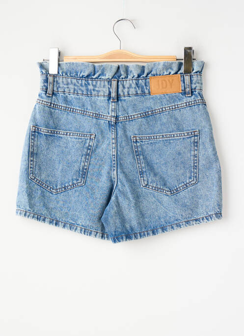 Short coupe droite bleu JACQUELINE DE YONG femme