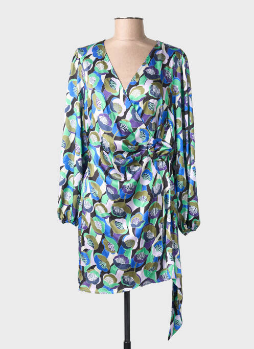 Robe courte bleu OGL femme