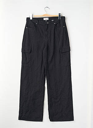 Pantalon droit taille haute taille haute noir ONLY femme