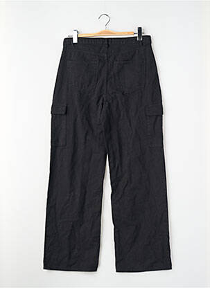 Pantalon droit taille haute taille haute noir ONLY femme