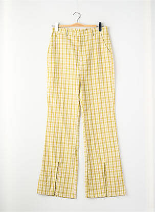 Pantalon droit jaune DAISY STREET femme