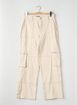 Pantalon cargo beige ONLY femme