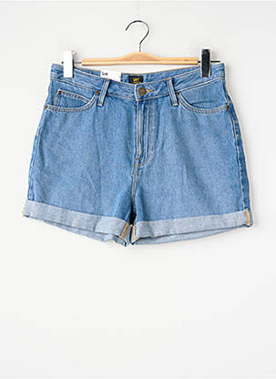 Short bleu LEE femme