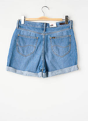 Short bleu LEE femme