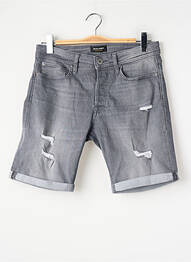 Bermuda gris JACK & JONES homme