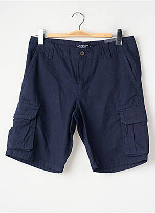 Bermuda bleu BRUCE & BUTLER  homme