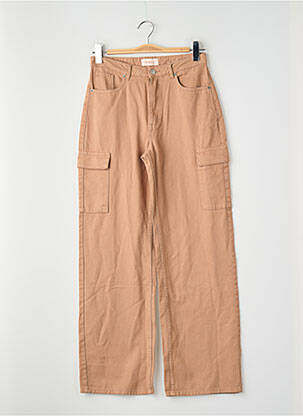 Pantalon droit marron ONLY femme
