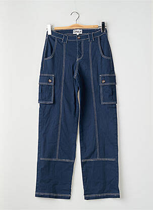 Pantalon cargo bleu ONLY femme