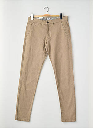 Pantalon droit beige JACK & JONES homme