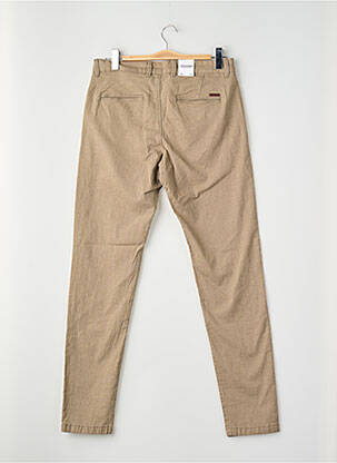 Pantalon droit beige JACK & JONES homme