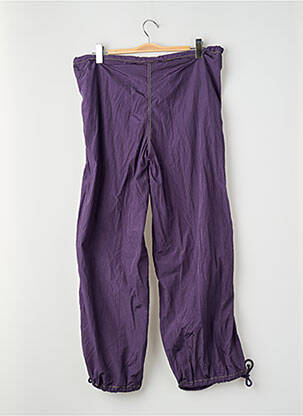 Pantalon large taille basse violet JJXX femme