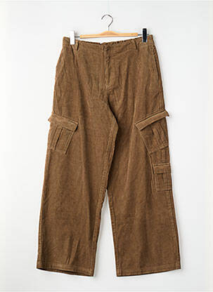 Pantalon droit taille normale taille normale beige ONLY femme