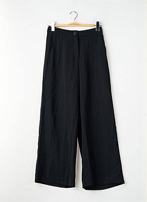 Pantalon large taille haute taille haute noir JACQUELINE DE YONG femme