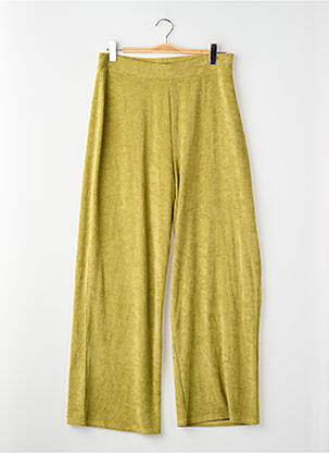 Pantalon large vert JACQUELINE DE YONG femme