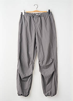 Pantalon droit taille normale taille normale gris ONLY femme